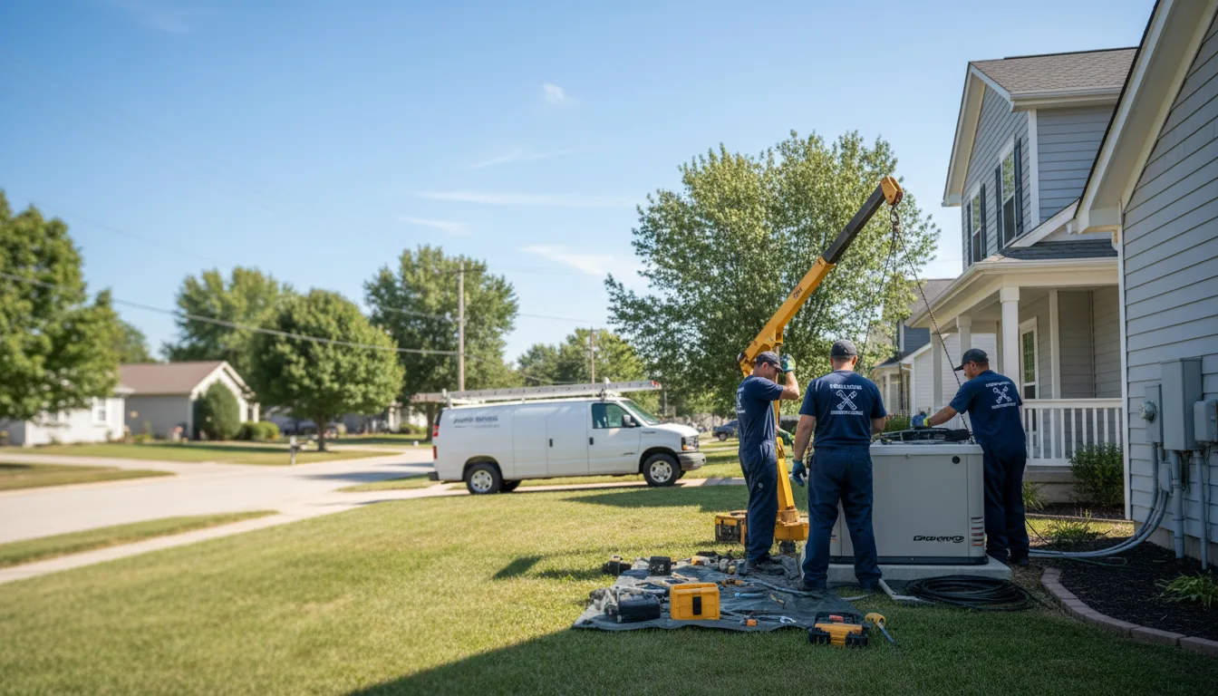 Generator Installation in Villisca, IA near me